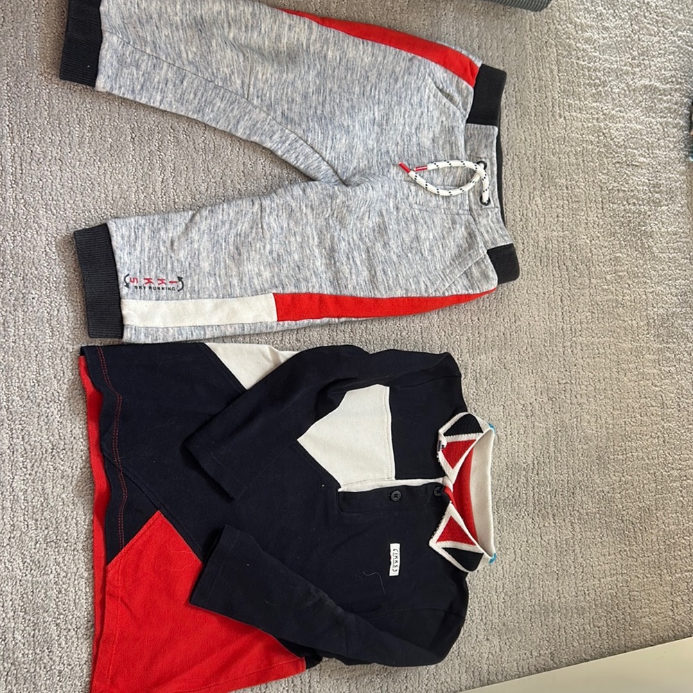 IKKS matching set 2T boys